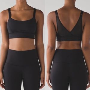 Lululemon Infinite Flow Black Sports Bra